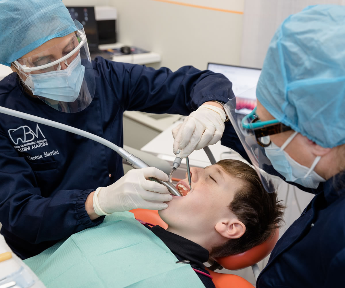 Odontoiatria infantile e bamini, ortodonzia