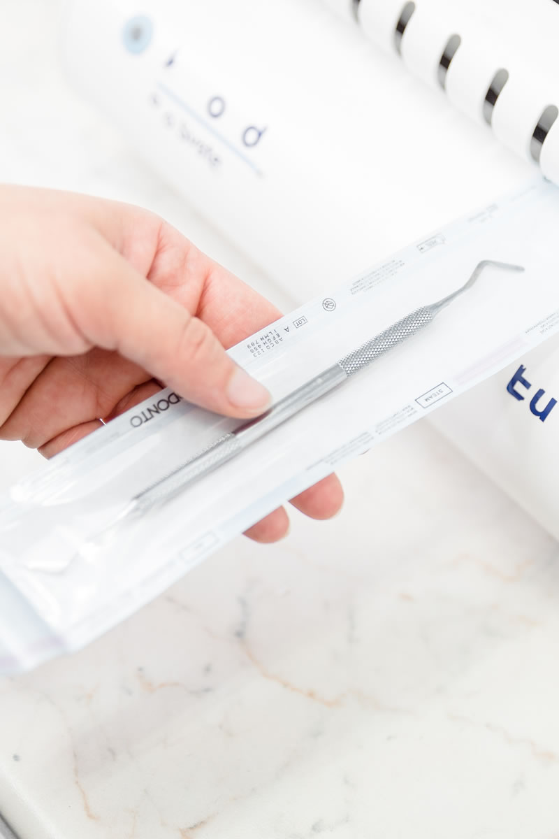 Sterilizzazione ferri dentista per protesi dentale
